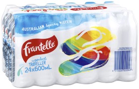 Frantelle-Spring-Water-24x600mL on sale