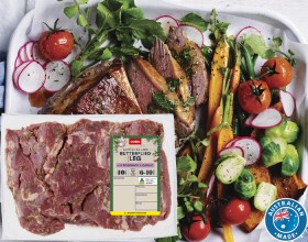 Coles-Australian-Lamb-Butterflied-Leg-with-Rosemary-Garlic on sale