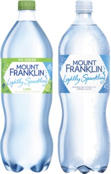 Mt+Franklin+Lightly+Sparkling+Water+1.25+Litre