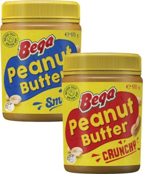 Bega-Smooth-or-Crunchy-Peanut-Butter-470g on sale