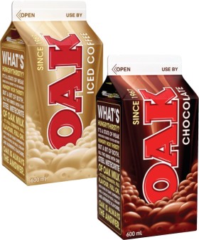Oak-Flavoured-Milk-600mL on sale