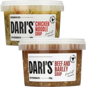 Daris-Soup-550g on sale