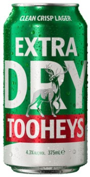 Tooheys-Extra-Dry-Cans-8x375mL on sale