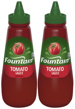 Fountain+Tomato+or+Barbecue+Sauce+500mL+Selected+Varieties