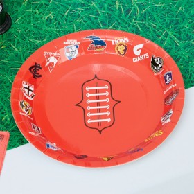 AFL-All-Team-Party-Plates-Pk-25 on sale