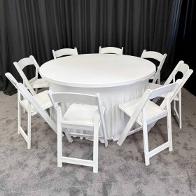 NEW+Seating+Pak+for+8+Round+HIRE%2A