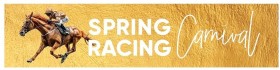 NEW+Spring+Racing+Floral+Banner+195mmx+841mm+Ea