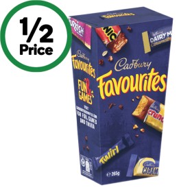 Cadbury-Favourites-264-265g on sale