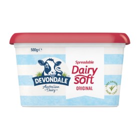 Devondale-Dairy-Soft-Spreadable-Butter-500g on sale