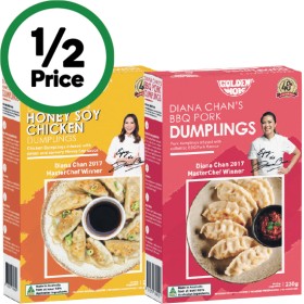 Golden-Wok-Diana-Chan-Dumplings-230g on sale