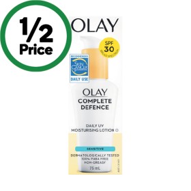 Olay+Complete+Defence+Sensitive+SPF30+Moisturising+Lotion+75ml%26sect%3B