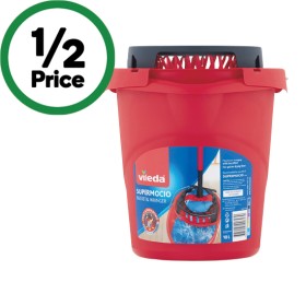 Vileda-SuperMocio-Power-Press-Bucket-Wringer on sale