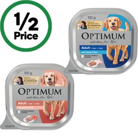 Optimum-Wet-Dog-Food-100g on sale