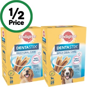 Pedigree-Dentastix-Dog-Treats-Pk-28 on sale