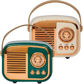 Bump+Wireless+Mini+Retro+Speaker