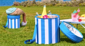 Sun+Fun+Summer+Cooler+Bag+and+Stool+20L