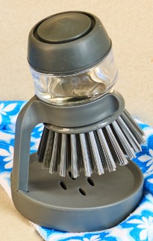 Jaxon-Dish-Brush-with-Soap-Dispenser on sale