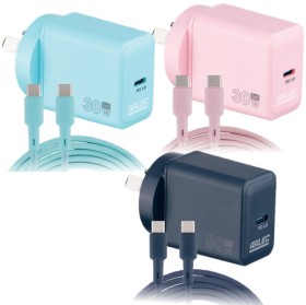 Arlec-30W-USB-C-Wall-Charger-Bundle-Pack on sale