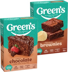Greens-Baking-Mix-380470g-Selected-Varieties on sale
