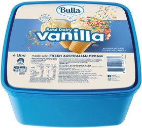 Bulla+Real+Dairy+Vanilla+Ice+Cream+4+Litre