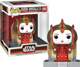 Funko-Pop-Star-Wars-Ep1-25th-Amidala-On-Throne-Pop-Dlx-Ride on sale