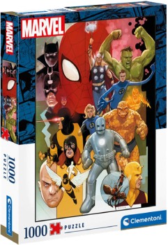 Clementoni+Marvel+Puzzle+1000pc