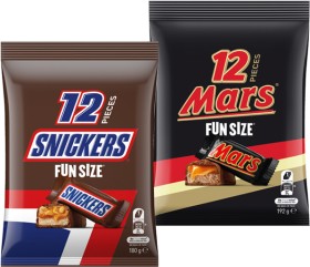 Mars%2C+Snickers+or+M%26amp%3BM%26rsquo%3Bs+Fun+Size+Pack+132%E2%80%91192g+Selected+Varieties