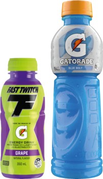 Gatorade+600mL+or+Fast+Twitch+350mL+Selected+Varieties
