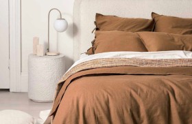 Aura+Home+Maison+Vintage+Linen+Quilt+Cover
