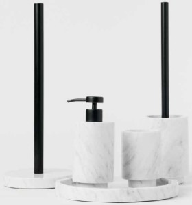 Heritage+Grace+Marble+Bathroom+Accessories
