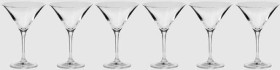 Krosno+Avant+Garde+Martini+Glass+240ml+Set+of+6