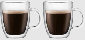 Bodum+Bistro+Double+Wall+Glass+300ml+Set+of+2