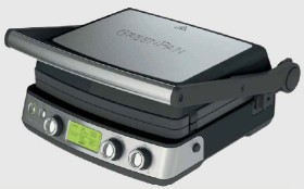 GreenPan+Elite+Non-Stick+Contact+Grill+-+Black