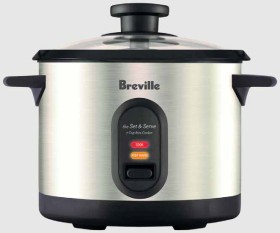 Breville+the+Set+%26amp%3B+Serve+Rice+Cooker+-+Brushed+Stainless+Steel