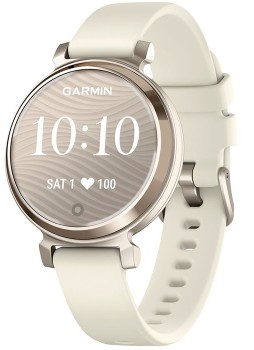 Garmin+Lily+2+Silicone+Band+-+Cream+Gold%2FCoconut