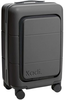 Kadi+Carry-On+Business+Suitcase+55.5cm+-+Charcoal