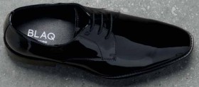 Blaq-Porto-Patent-Dress-Shoe on sale