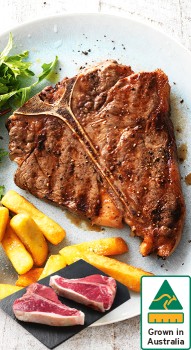 Australian-Beef-T-Bone-Steak on sale