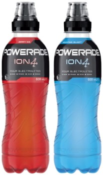 Powerade-or-Powerade-Active-Water-600mL-Selected-Varieties on sale