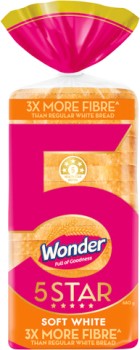 Wonder+Bread+5+Star+680g+Selected+Varieties