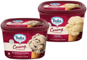 Bulla+Creamy+Classics+Ice+Cream+2+Litre+Selected+Varieties
