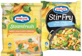 Birds+Eye+SteamFresh+Vegetables+450g+or+Stir+Fry+Vegetables+500g+Selected+Varieties