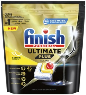 Finish+Ultimate+Plus+All+in+One+Lemon+Sparkle+Dishwashing+Tablets+45+Pack
