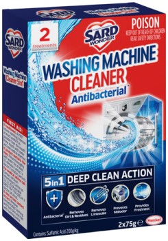 Sard+Antibacterial+Washing+Machine+Cleaner+2+Pack