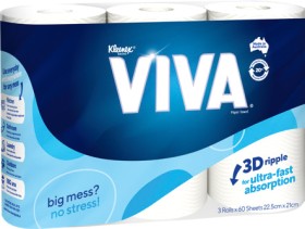 Viva+Paper+Towel+3+Pack+Selected+Varieties