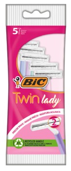 BIC+Twin+Lady+Disposable+Razors+5+Pack