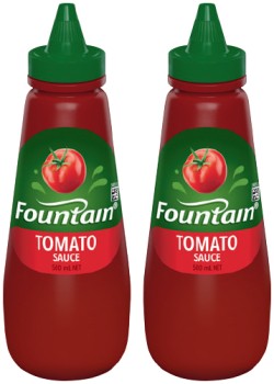 Fountain+Tomato+Sauce+500mL+Selected+Varieties