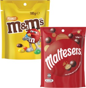Mars+M%26amp%3BMs%2C+Maltesers+or+Pods+120g-180g