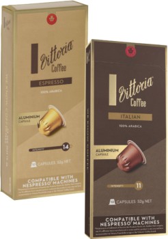 Vittoria+Nespresso+Compatible+Coffee+Capsules+10+Pack