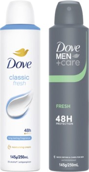 Dove+48hr+Aerosol+Deodorant+250mL